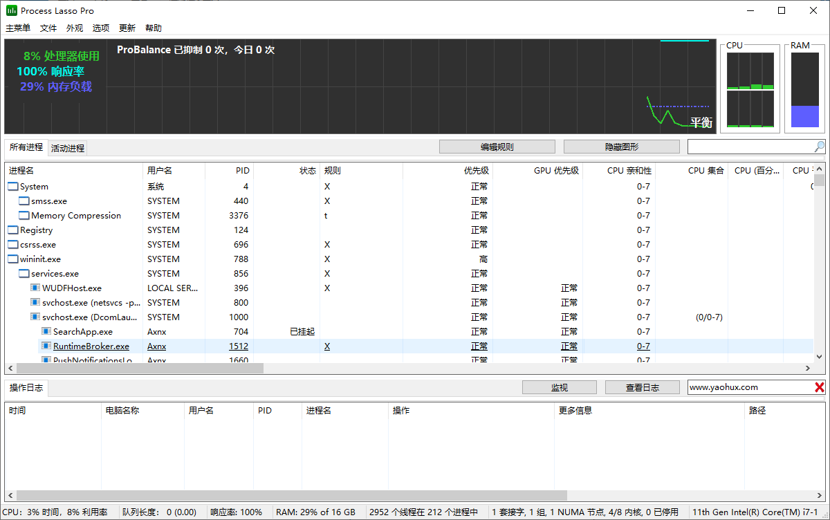 进程优化Process Lasso v17.0.3.5绿色版